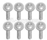 Wltoys 18628 Screws,Pan head screws with Tape(8pcs)-M2.5X8-18628-0125