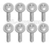 Wltoys 18629 Screws Pan head screws with Tape(8pcs)-M2.5X8-18629-0125