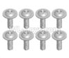 Wltoys 18629 Screws Pan head screws with Tape(8pcs)-ST2.6X6PWB-18629-0558
