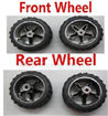 Wltoys 2019 Front Wheel(2pcs) & Rear Wheel(2pcs)