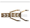 Wltoys 20404 0650 Anti-collision reinforced aluminum sheet assembly