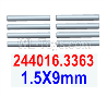 Wltoys 244016 Parts 244016.3363 Smooth Shaft 1.5X9mm Set.