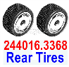 Wltoys 244016 Parts 244016.3368 Rear Tire Set.