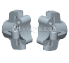 Wltoys 244016 Parts 244016.3317 Front Wheel Hub Set.