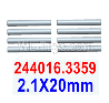 Wltoys 244016 Parts 244016.3359 Smooth Shaft 2.1X20mm Set.