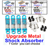 Wltoys 284010 Upgrade Parts Metal Shock Absorber.Total 4pcs.You have 7 Color to choose. Wltoys 284010 Upgrade Parts Metal Shock Absorber.Total 4pcs.You have 7 Color to choose.