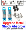 Wltoys 284010 Upgrade Parts Metal Shock Absorber.Total 2pcs.You have 4 Color to choose. Wltoys 284010 Upgrade Parts Metal Shock Absorber.Total 2pcs.You have 4 Color to choose.