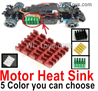 Wltoys 284010 Parts Motor Heat Sink.5 Color to choose. Wltoys 284010 Parts Motor Heat Sink.5 Color to choose.