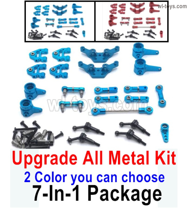 Wltoys 284131 Upgrade All Metal Kit.7-In-1 Package.Wltoys 284131 Upgrade Full metal Kit.