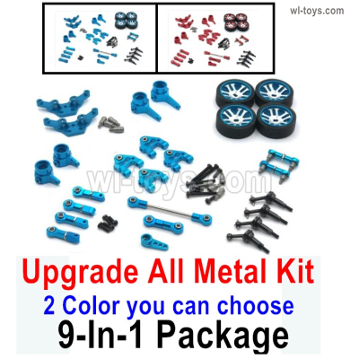 Wltoys 284131 Upgrade All Metal Kit.9-In-1 Package.Wltoys 284131 Upgrade Full metal Kit.