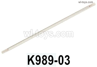 Wltoys 284131 K989-03 Metal Central Drive Shaft accessories.The size is 2X78mm.