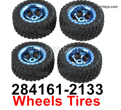 Wltoys 284161 Parts 284161-2133 Wheel Tires Unit.Total 4pcs.