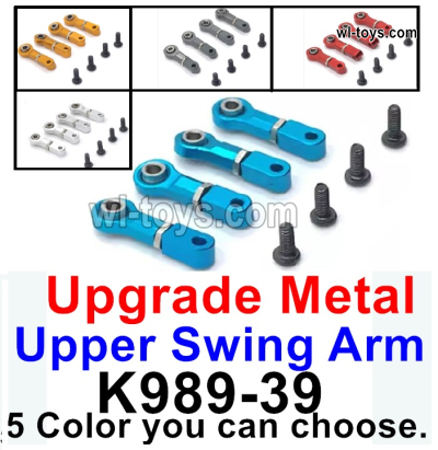 Wltoys 284161 Upgrade Parts Metal swing arm.K989-39.Total 4pcs.5 color you can choose.