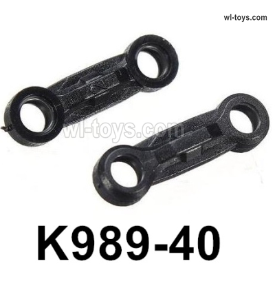 Wltoys 284161 Parts K989-40 Rear Ball-shape Pull Rod.Total 2pcs.