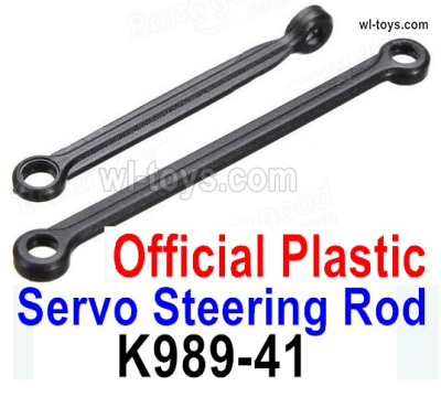 Wltoys 284161 Parts K989-41 Steering Rod, Servo Steering,Servo Linkage Joint Lever.