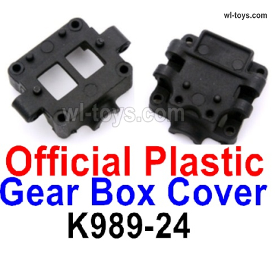 Wltoys 284161 Parts K989-24 Gear box Cover.Total 1x Upper and 1X Bottom cover.