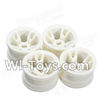 Wltoys A202 A202 Car Hub,Car wheel(4pcs)-(Can be used for A232 A242 A252,And you must buy the A202 Tire leather)