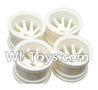 Wltoys A222 A222 Car Hub,Car wheel(4pcs)-(Can be used for A232 A242 A252,And you must buy the A222 Tire leather)