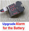 Wltoys A232 A242 A252 Upgrade Alarm for the Battery,Can test whether your battery has enouth power(During 50M Distance)
