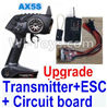 Wltoys A232 A242 A252 Upgrade AX5S Transmitter & Upgrade 30A ESC & Upgrade Circuit board