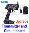 Wltoys A232 A242 A252 Upgrade AX5S Transmitter(With Speed Limit function,0-200M control) & Upgrade Circuit board