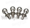 Wltoys A212 A222 A232 A242 A252 Short Ball-shape screws(4pcs-4X9.5mm)