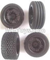 Wltoys A303 Front and Rear wheel unit(Total 4pcs)