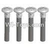 Wltoys A303 Half tooth cross head screws(M2.5X15)-4pcs