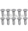 Wltoys A303 Screws,L959-54 Countersunk head self tapping screw(M2.6X8)-10pcs