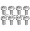 Wltoys A313 Round head machine screws(M2.5X10 PM D4)-8pcs