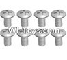 Wltoys A313 Cross recessed round head screws(M3X14 PM)-8pcs