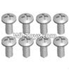 Wltoys A323 Round head machine screws(M2.5X10 PM D4)-8pcs