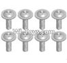 Wltoys A323 Cross recessed round head screwS(M2.6X6 PWB)-8pcs