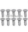 Wltoys A323 Countersunk head self tapping screw(M2.6X8)-10pcs-L959-54
