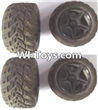 Wltoys A333-01-02 Spare Parts- Front and Rear wheel unit(Total 4pcs),Wltoys A333 Rc Car Spare Parts Replacement Accessories,1:12 Scale A333 rc racing car Parts,On Road Drift Racing Truck Car Parts