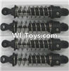 Wltoys A333-08-04 A323-01 Spare Parts- Plastic Shock absorber assembly(4pcs)-Medium,Wltoys A333 Rc Car Spare Parts Replacement Accessories,1:12 Scale A333 rc racing car Parts,On Road Drift Racing Truck Car Parts