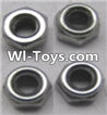 Wltoys A333-46 Spare Parts-L959-65 Locknut set(4pcs),Wltoys A333 Rc Car Spare Parts Replacement Accessories,1:12 Scale A333 rc racing car Parts,On Road Drift Racing Truck Car Parts