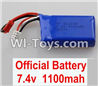Wltoys A949 Battery Packs,7.4v 1100mah battery,Wltoys A949 RC Car Parts ,Wltoys 1/18 rc Truck and rc racing car Replace Parts
