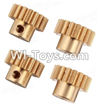 Wltoys A949 Copper motor Gear(4pcs)-0.7 Modulus,Wltoys A949 RC Car Parts ,Wltoys 1/18 rc Truck and rc racing car Replace Parts
