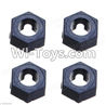 Wltoys A949 Hexagonal round seat(4pcs),Wltoys A949 RC Car Parts ,Wltoys 1/18 rc Truck and rc racing car Replace Parts