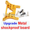 Wltoys A949 Upgrade Metal shockproof board-Gold,Wltoys A949 RC Car Parts ,Wltoys 1/18 rc Truck and rc racing car Replace Parts