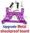 Wltoys A949 Upgrade Metal shockproof board-Purple,Wltoys A949 RC Car Parts ,Wltoys 1/18 rc Truck and rc racing car Replace Parts
