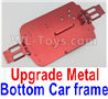 Wltoys A959B A959-B Upgrade Metal Bottom Car frame,Upgrade Metal Baseboard-Red