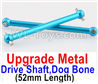 Wltoys A959B A959-B Upgrade Metal Drive Shaft,Dog Bone(2pcs)-Blue