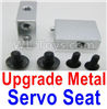 Wltoys A959B A959-B Upgrade Metal Servo Seat-Silver Wltoys A959B A959-B Upgrade Metal Servo Seat-Silver
