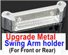 Wltoys A959B A959-B Upgrade Metal Swing Arm holder(For Front or Rear)-Silver