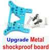 Wltoys A959B A959-B Upgrade Metal Front or Rear shockproof board-Blue Parts