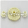 Wltoys A959 Reduction gear with 2 small gear Parts,(Both for A959 A959B)