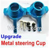 Wltoys A969-B Upgrade Metal steering Cup-Blue