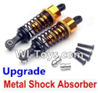 Wltoys A969-B Upgrade Metal Shock Absorber(2pcs)-Yellow